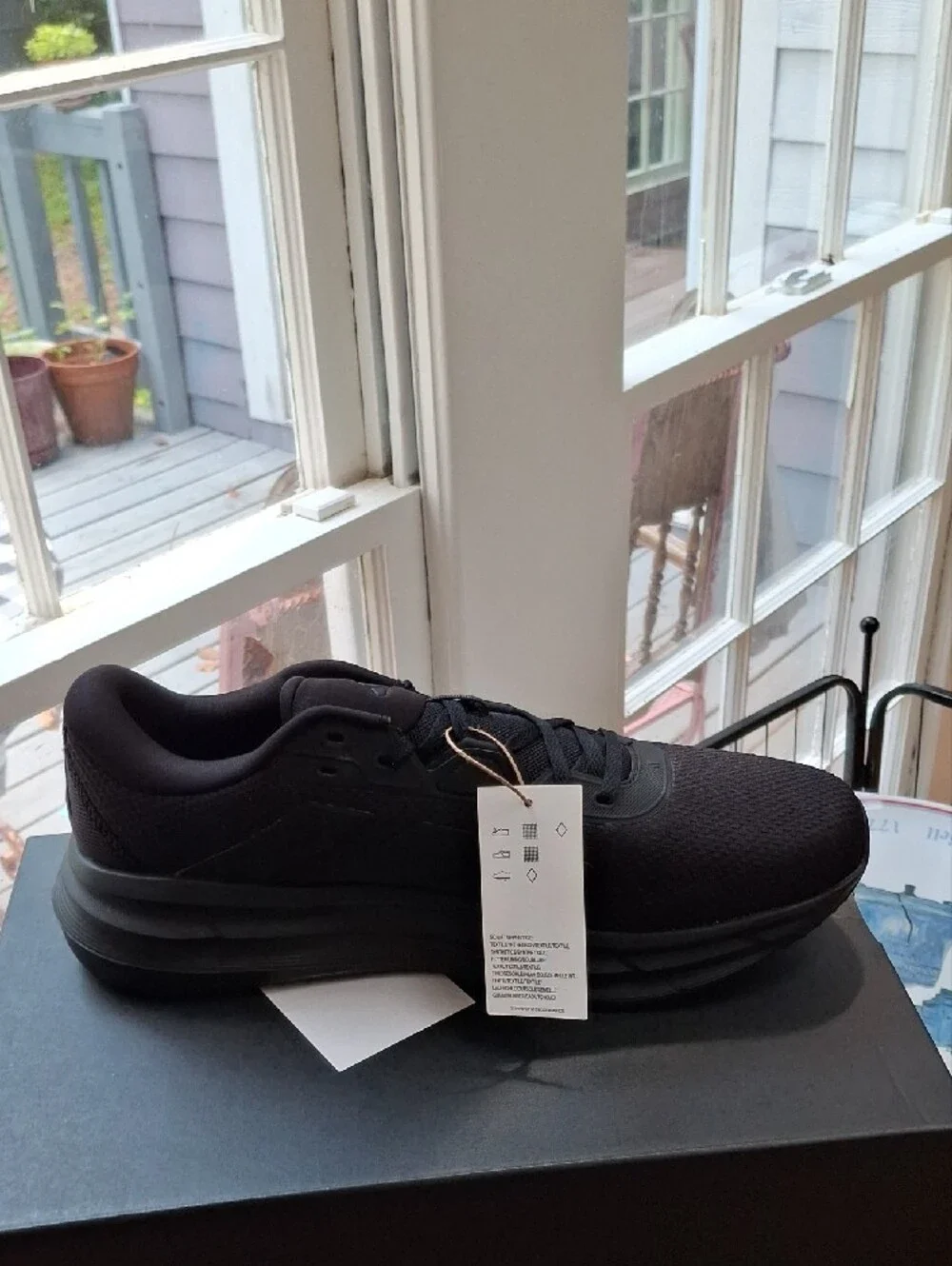 adidas Men’s Black Athletic Running Sneakers